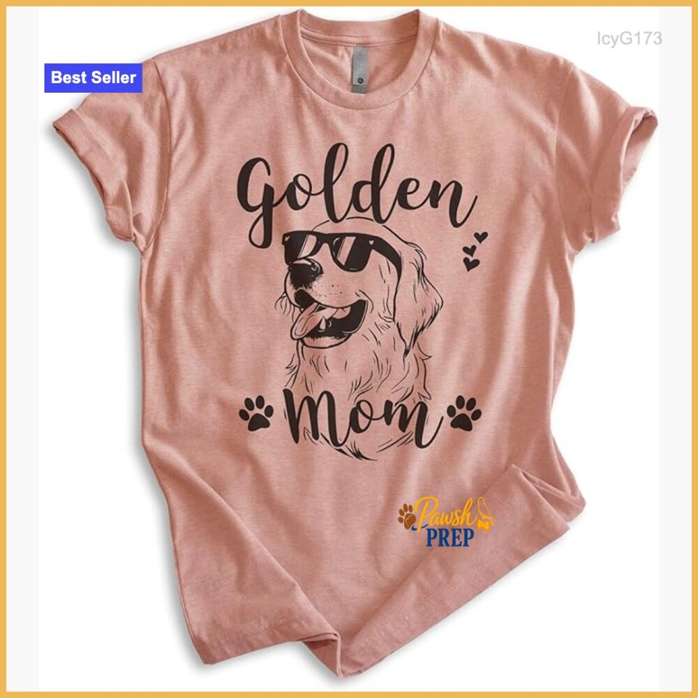Unisex Dog Mom T-Shirt, Soft Cotton Blend, Regular Fit, Short Sleeve